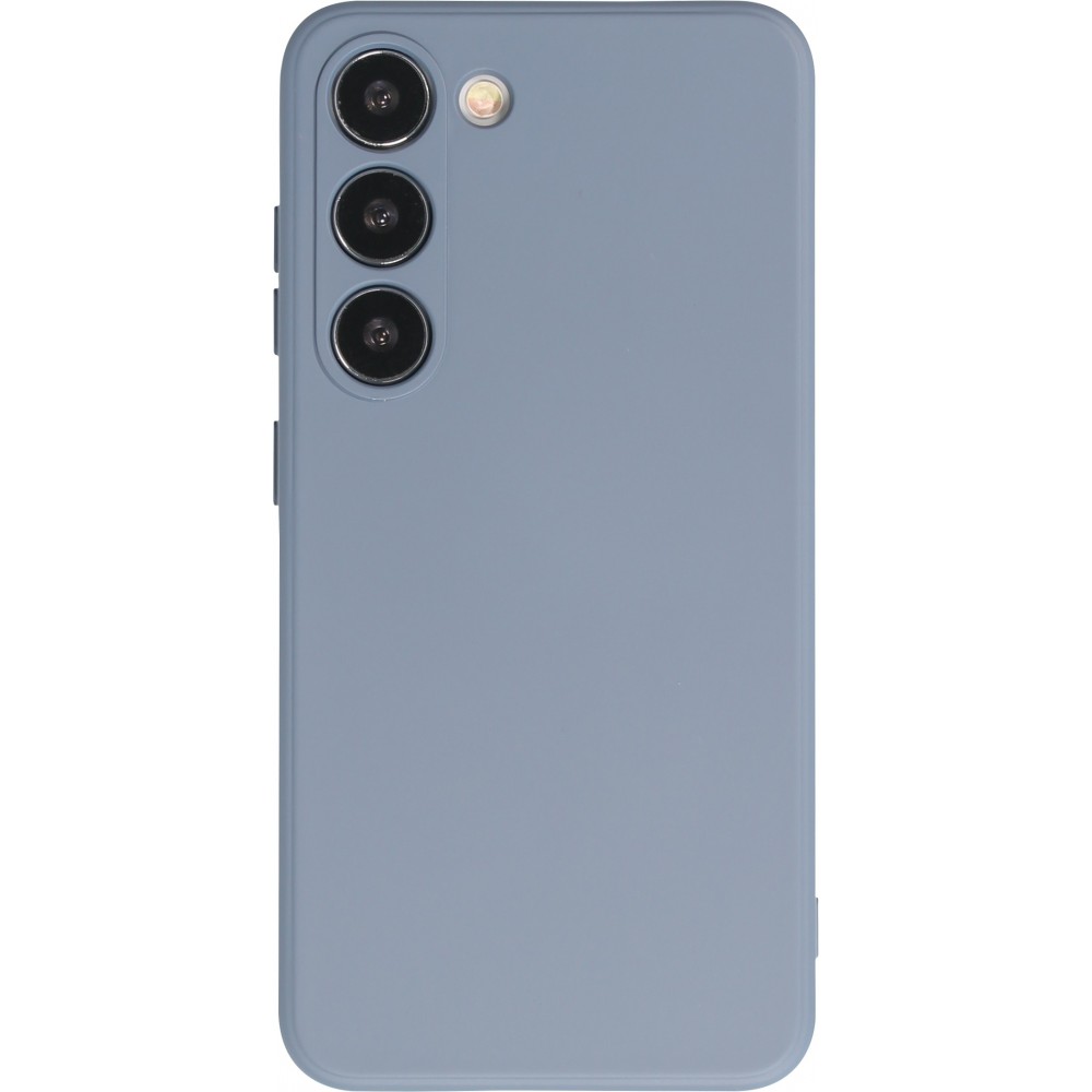 Samsung Galaxy S25 Case Hülle - Silikon soft touch - Grau