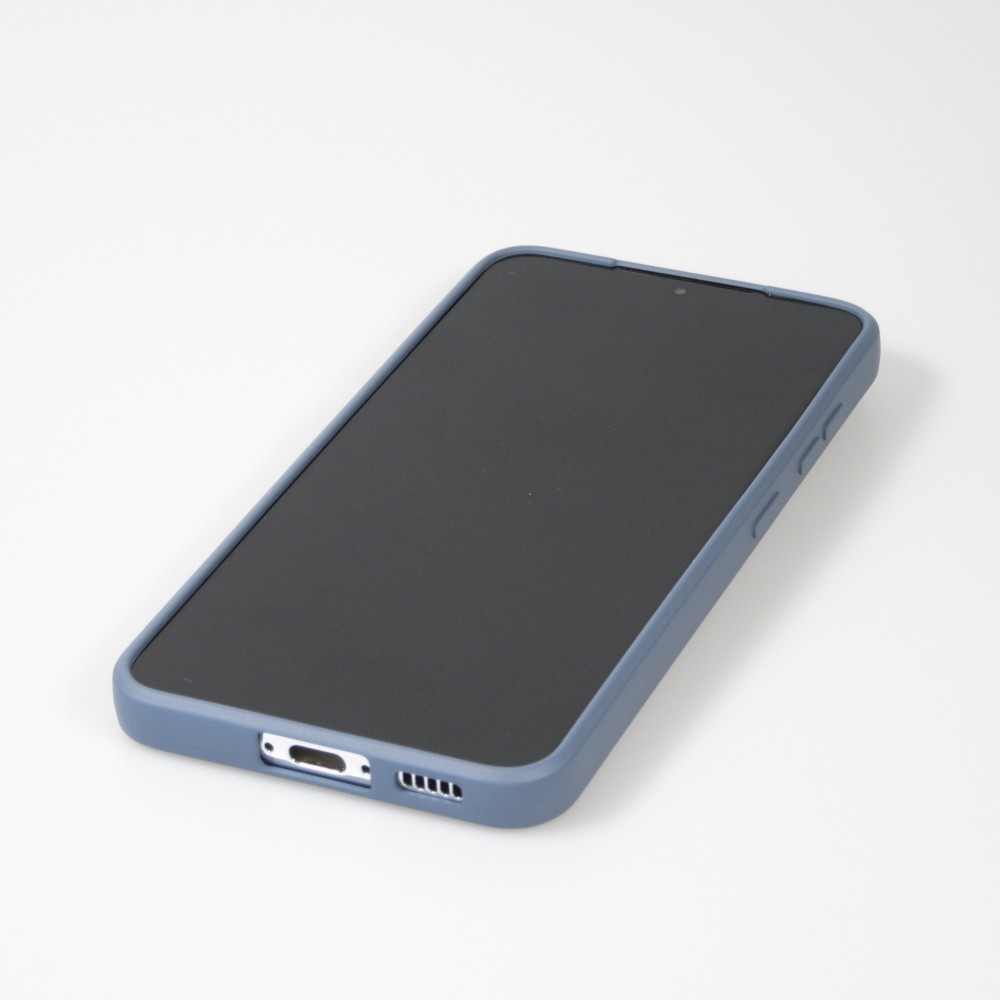 Samsung Galaxy S25 Case Hülle - Silikon soft touch - Grau