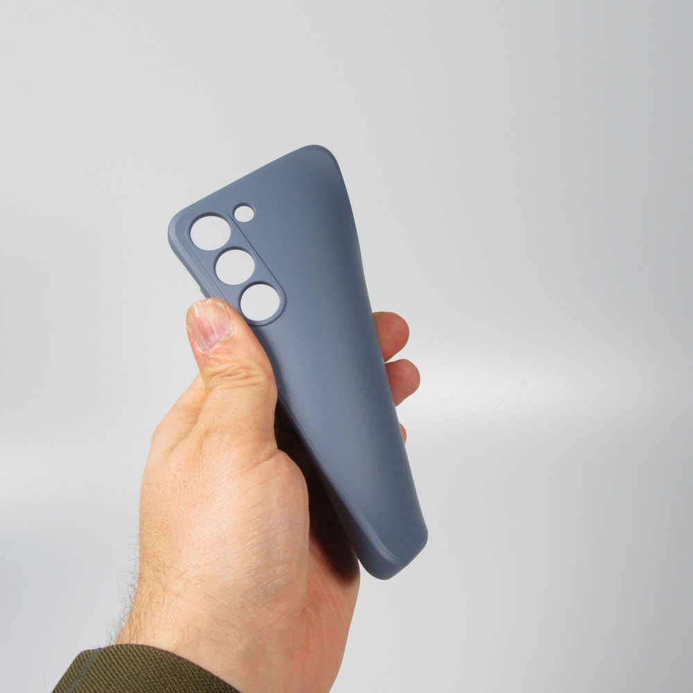 Samsung Galaxy S25 Case Hülle - Silikon soft touch - Grau
