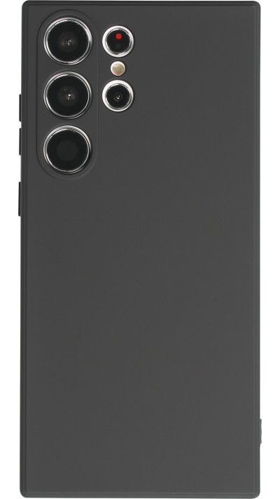 Galaxy S23 Case Hülle - Silikon soft touch - Schwarz