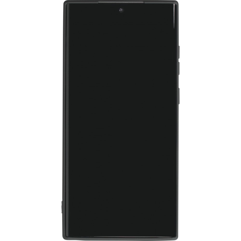 Samsung Galaxy S25+ Case Hülle - Silikon soft touch - Schwarz