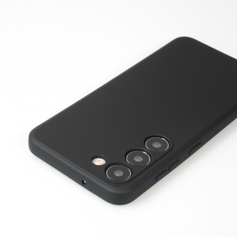 Samsung Galaxy S25+ Case Hülle - Silikon soft touch - Schwarz