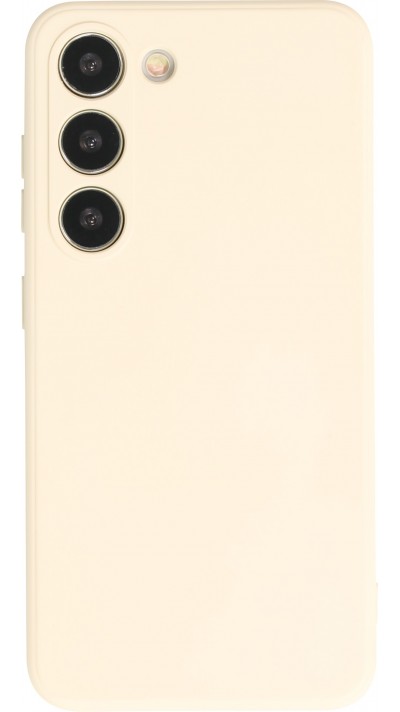 Galaxy S23 Case Hülle - Silikon soft touch - Vanilla
