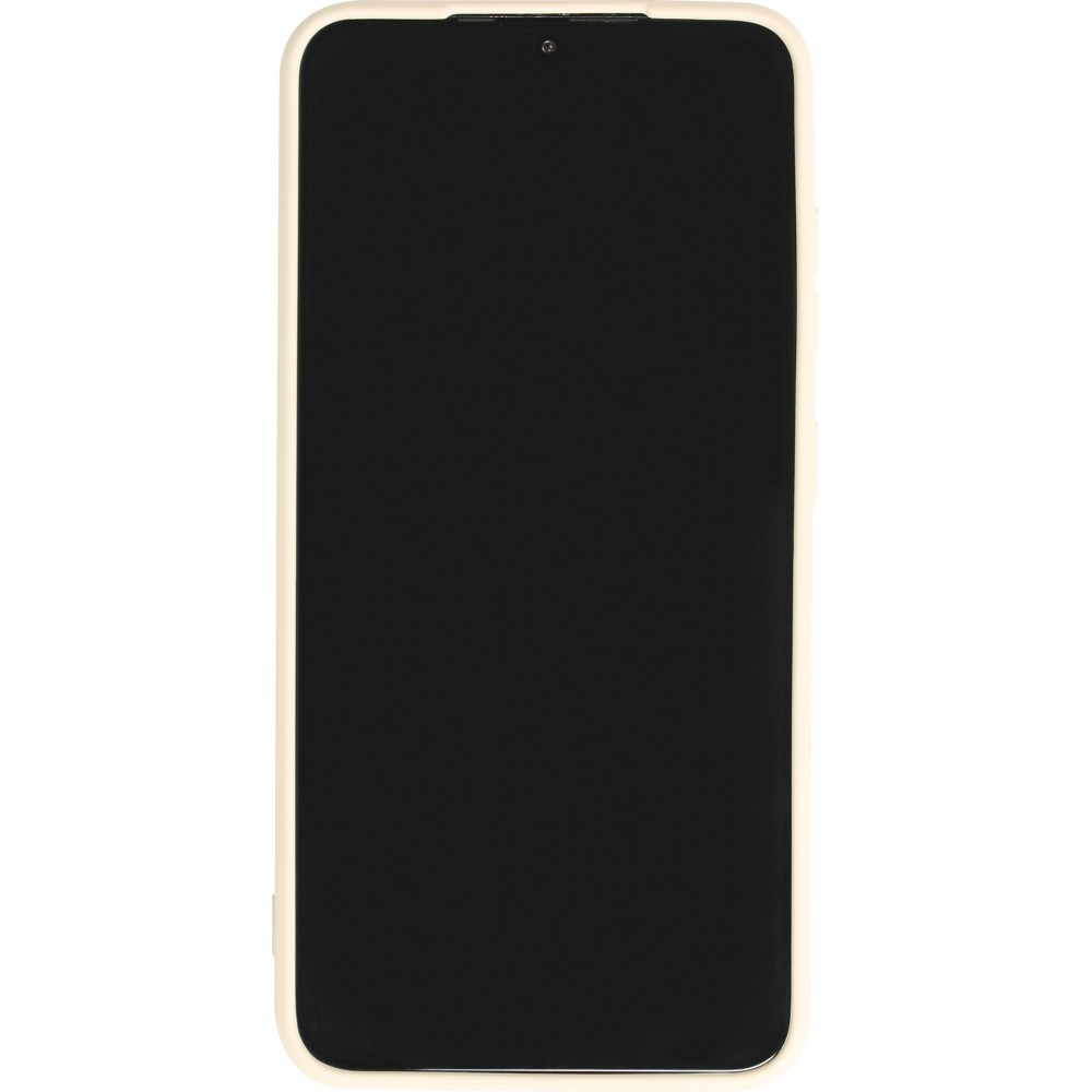 Samsung Galaxy S25 Case Hülle - Silikon soft touch - Vanilla