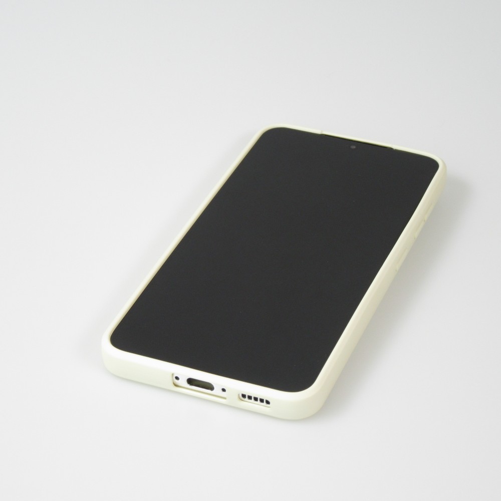 Samsung Galaxy S25 Case Hülle - Silikon soft touch - Vanilla