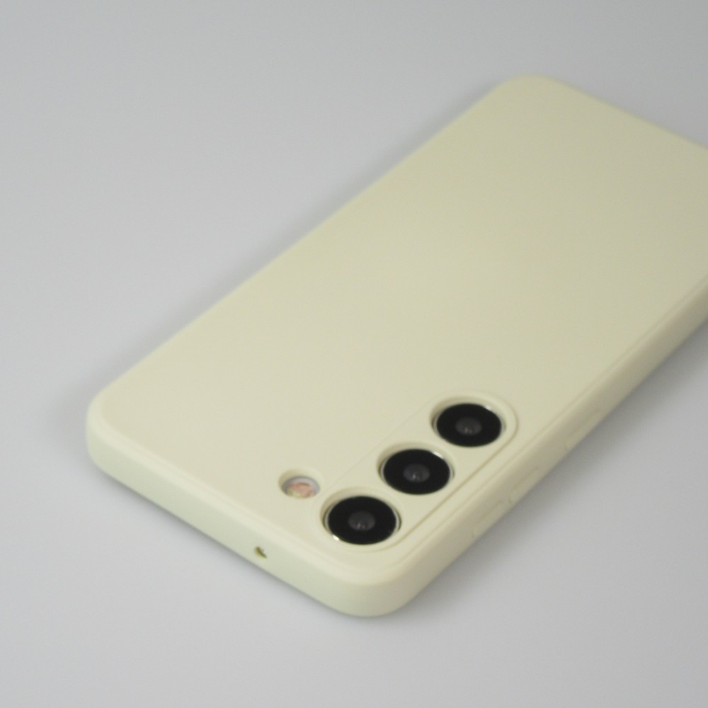 Samsung Galaxy S25 Case Hülle - Silikon soft touch - Vanilla