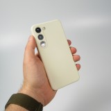 Samsung Galaxy S25 Case Hülle - Silikon soft touch - Vanilla
