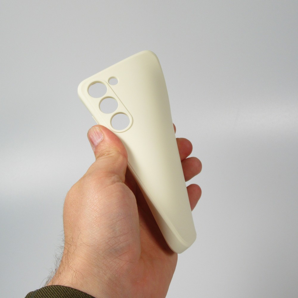 Samsung Galaxy S25 Case Hülle - Silikon soft touch - Vanilla