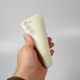 Samsung Galaxy S25 Case Hülle - Silikon soft touch - Vanilla