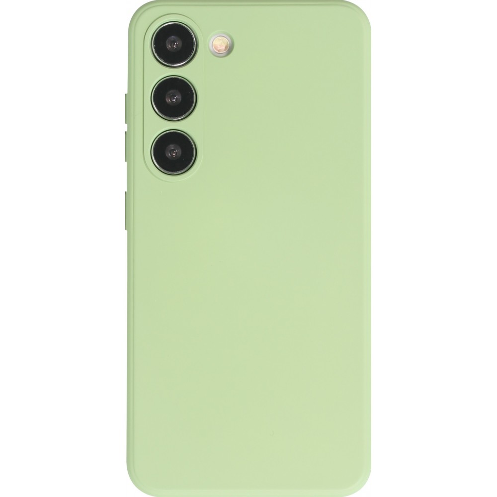 Samsung Galaxy S25 Case Hülle - Silikon soft touch - Grün