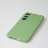 Samsung Galaxy S25 Case Hülle - Silikon soft touch - Grün