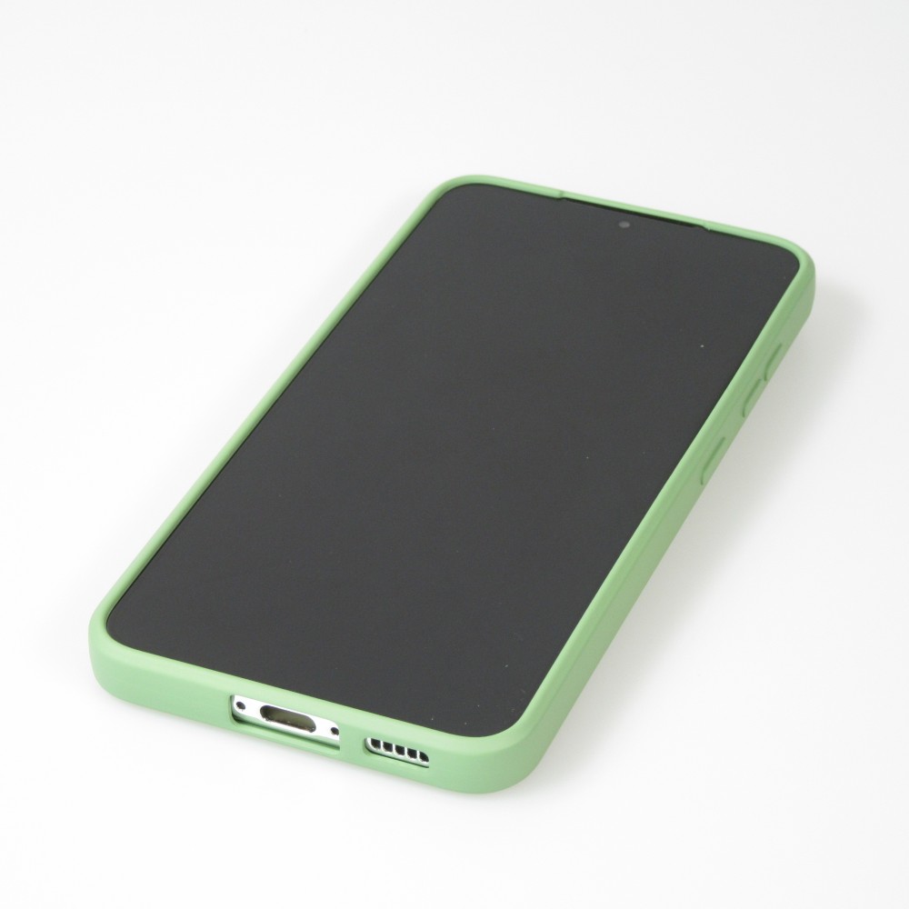 Samsung Galaxy S25 Case Hülle - Silikon soft touch - Grün