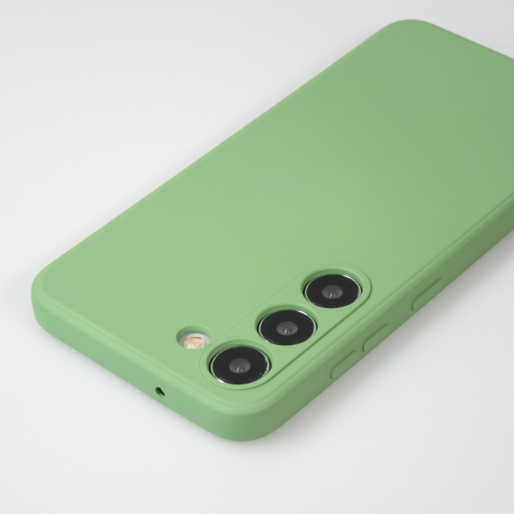 Samsung Galaxy S25 Case Hülle - Silikon soft touch - Grün