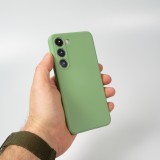 Samsung Galaxy S25 Case Hülle - Silikon soft touch - Grün