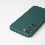 Samsung Galaxy S25 Case Hülle - Silikon soft touch - Dunkelgrün