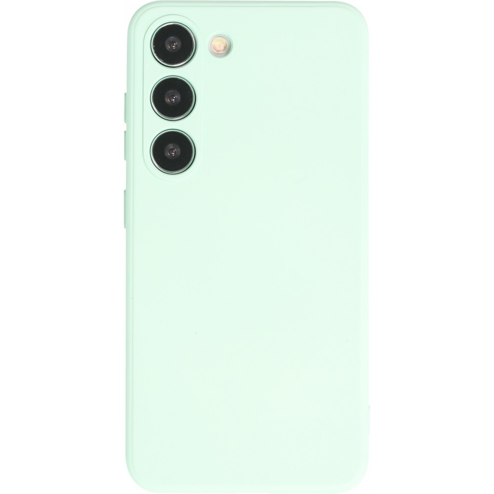 Samsung Galaxy S25 Case Hülle - Silikon soft touch - Mintgrün