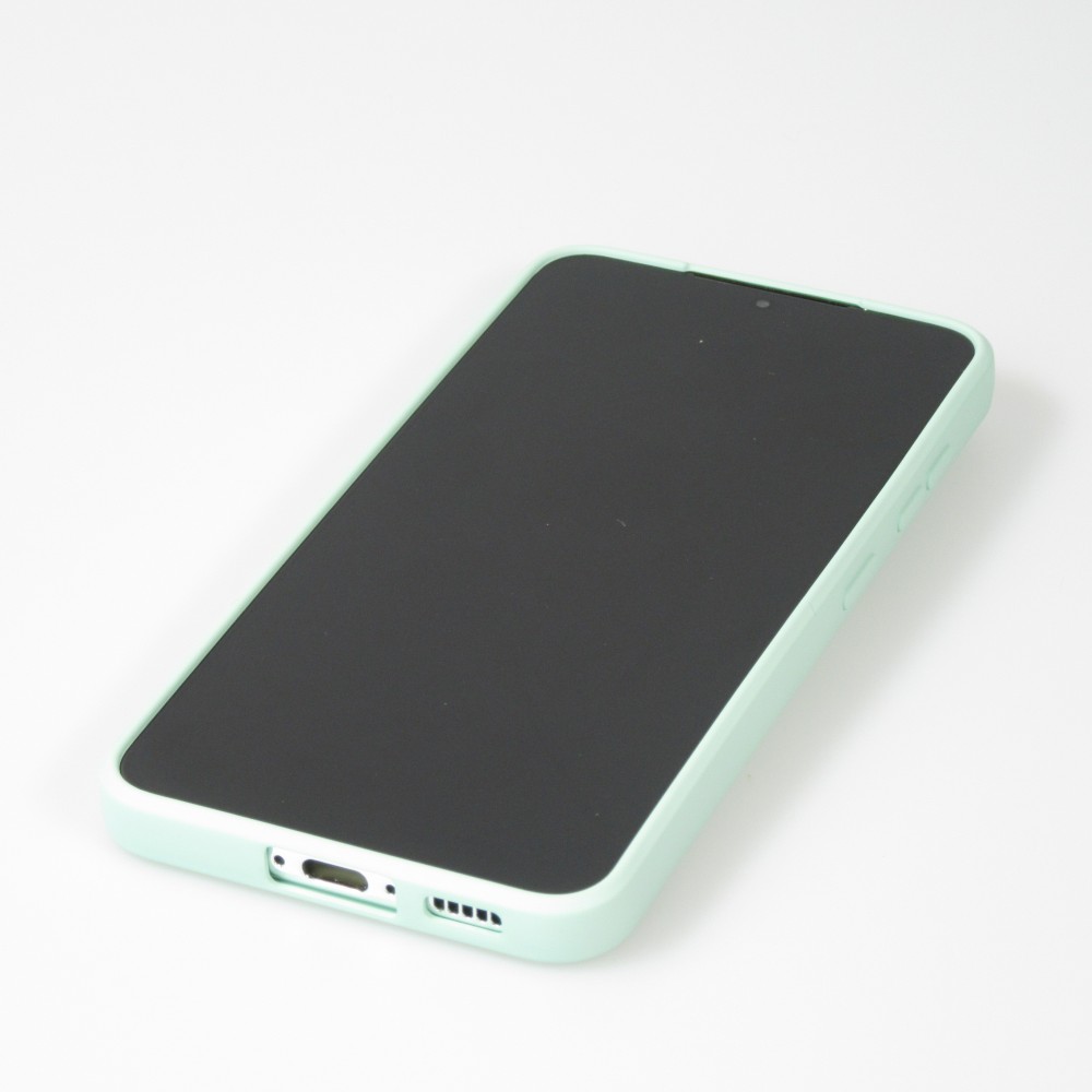 Samsung Galaxy S25 Case Hülle - Silikon soft touch - Mintgrün