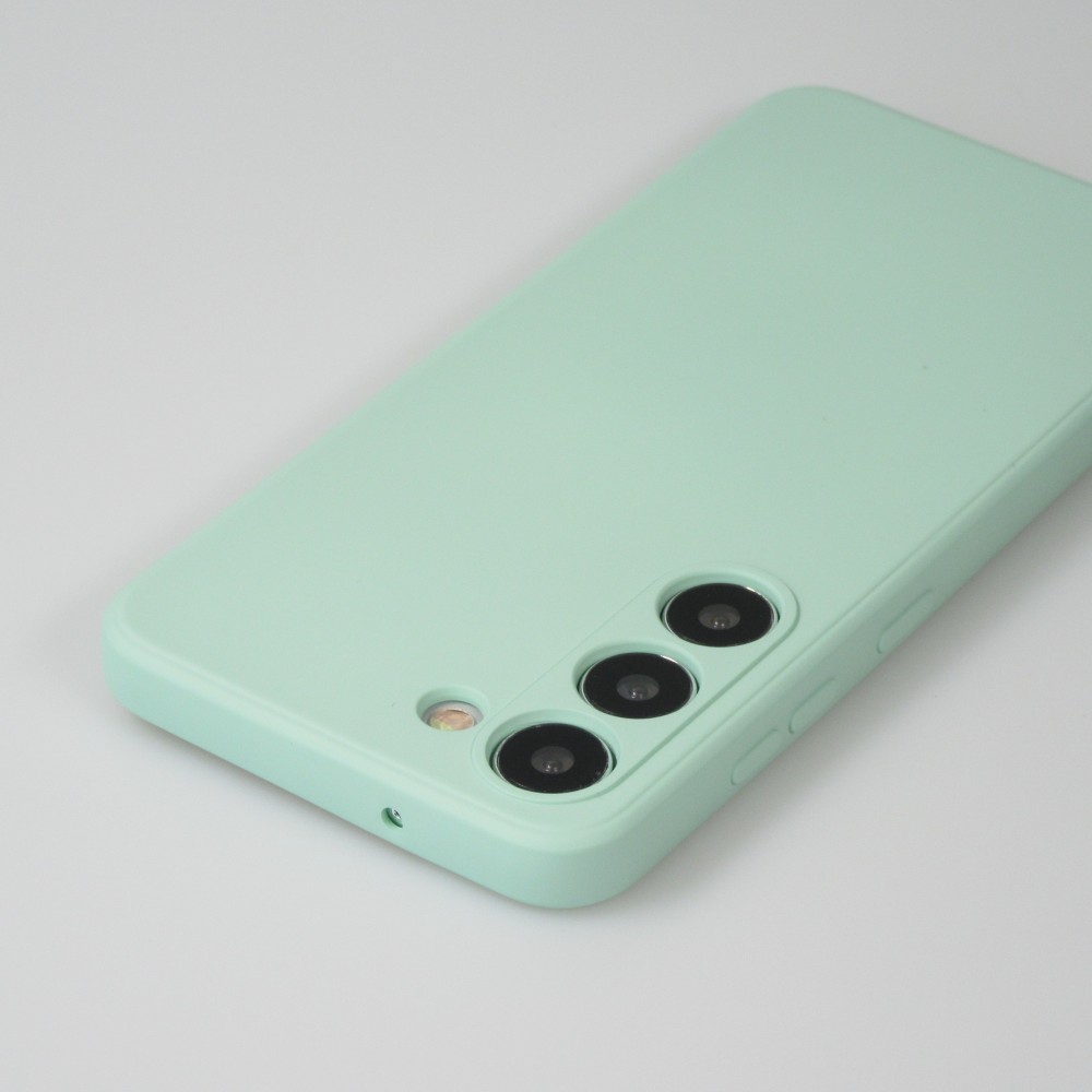 Samsung Galaxy S25 Case Hülle - Silikon soft touch - Mintgrün