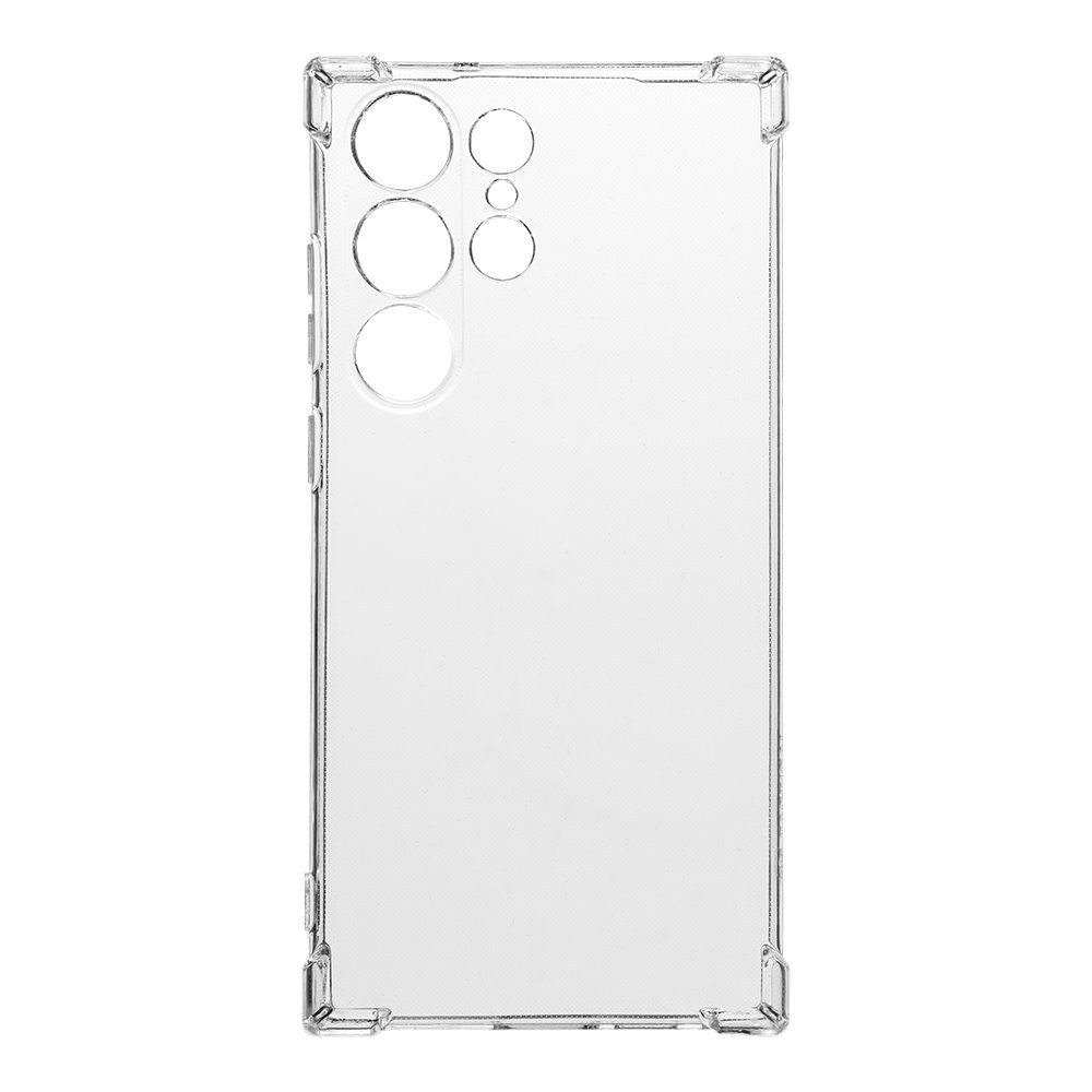 Samsung Galaxy S25 Ultra Case Hülle - Gummi Transparent Gel Bumper mit extra Schutz für Ecken Antischock