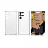 Samsung Galaxy S25 Ultra Case Hülle - Gummi Transparent Gel Bumper mit extra Schutz für Ecken Antischock