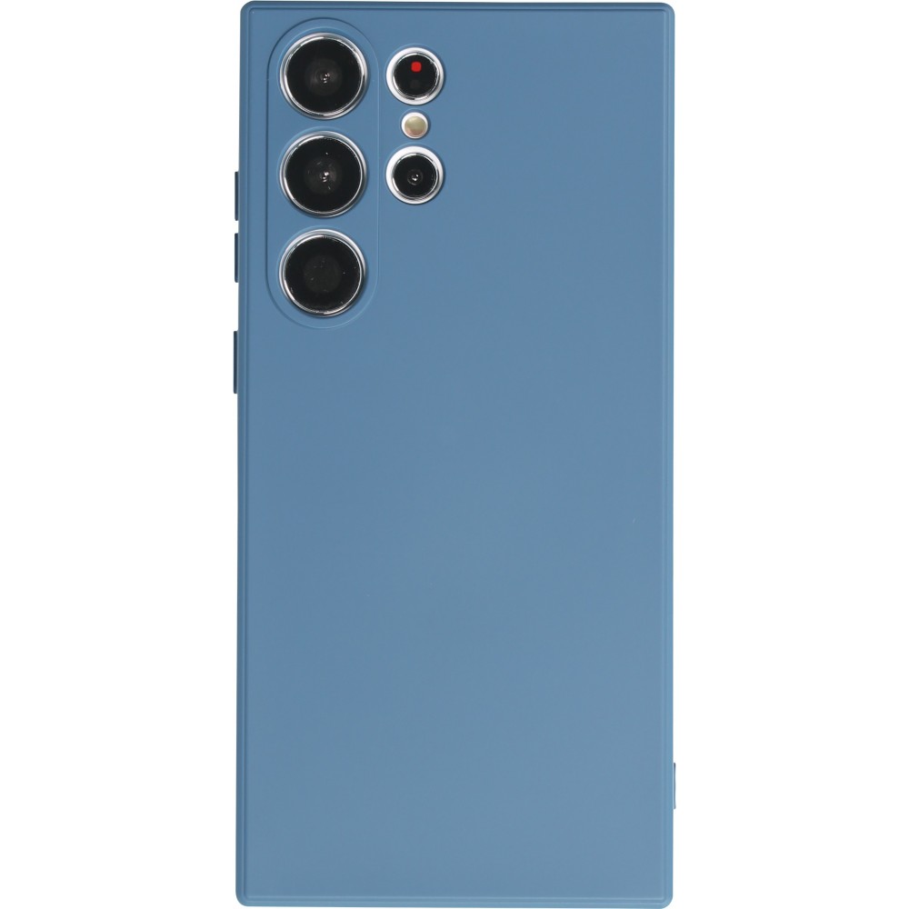 Samsung Galaxy S25 Ultra Case Hülle - Silikon soft touch - Dunkelblau