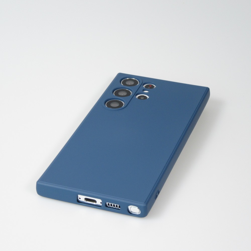 Samsung Galaxy S25 Ultra Case Hülle - Silikon soft touch - Dunkelblau