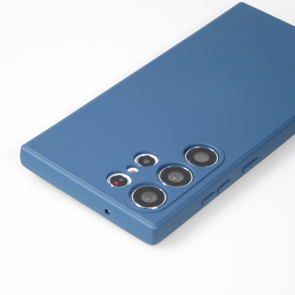 Samsung Galaxy S25 Ultra Case Hülle - Silikon soft touch - Dunkelblau
