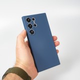 Samsung Galaxy S25 Ultra Case Hülle - Silikon soft touch - Dunkelblau