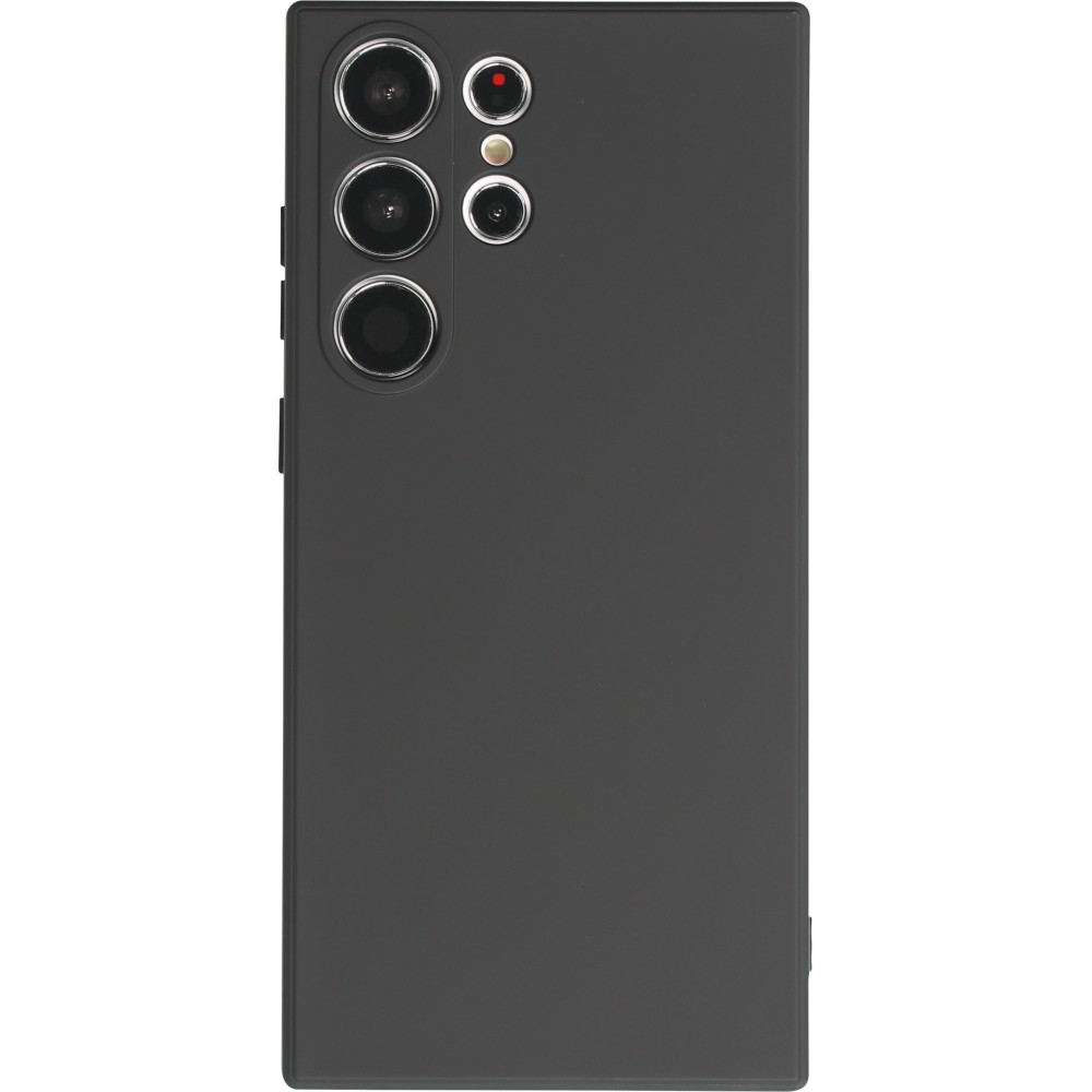 Samsung Galaxy S25 Ultra Case Hülle - Silikon soft touch - Schwarz