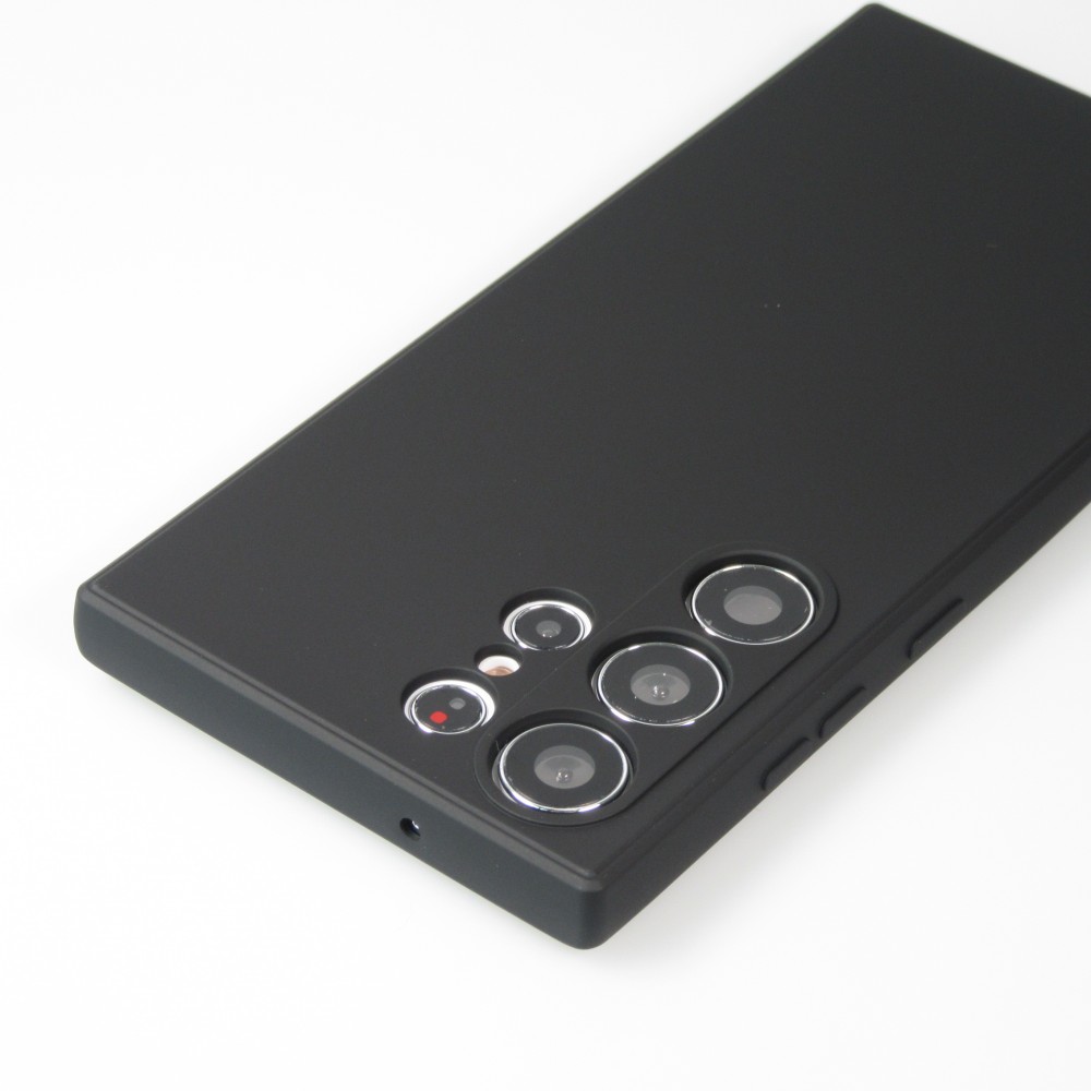 Samsung Galaxy S25 Ultra Case Hülle - Silikon soft touch - Schwarz
