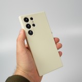 Samsung Galaxy S25 Ultra Case Hülle - Silikon soft touch - Vanilla