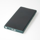 Samsung Galaxy S25 Ultra Case Hülle - Silikon soft touch - Dunkelgrün