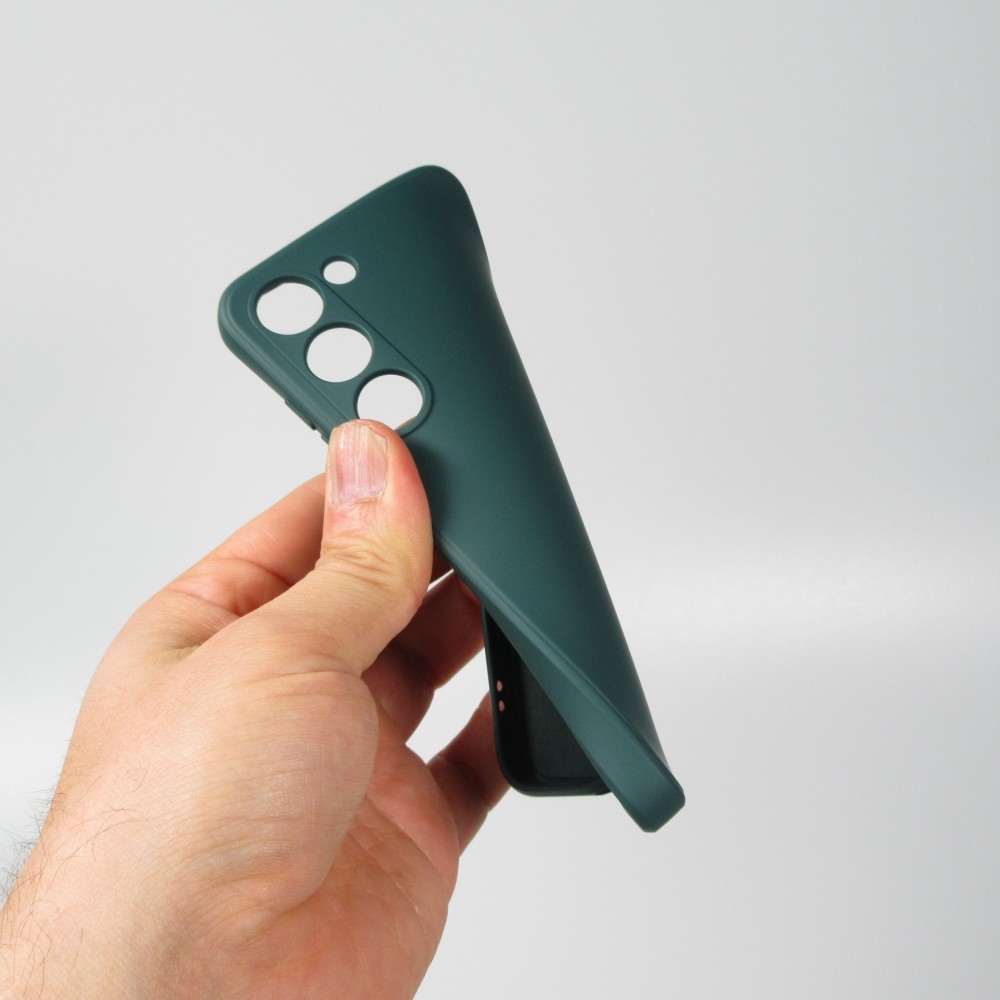Samsung Galaxy S25 Ultra Case Hülle - Silikon soft touch - Dunkelgrün