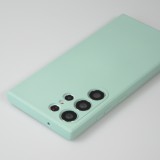 Galaxy S23 Ultra Case Hülle - Silikon soft touch - Mintgrün