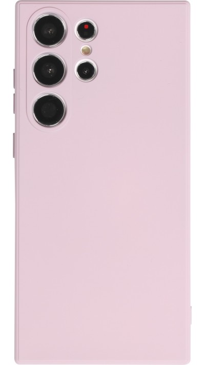 Galaxy S23 Ultra Case Hülle - Silikon soft touch - Violett
