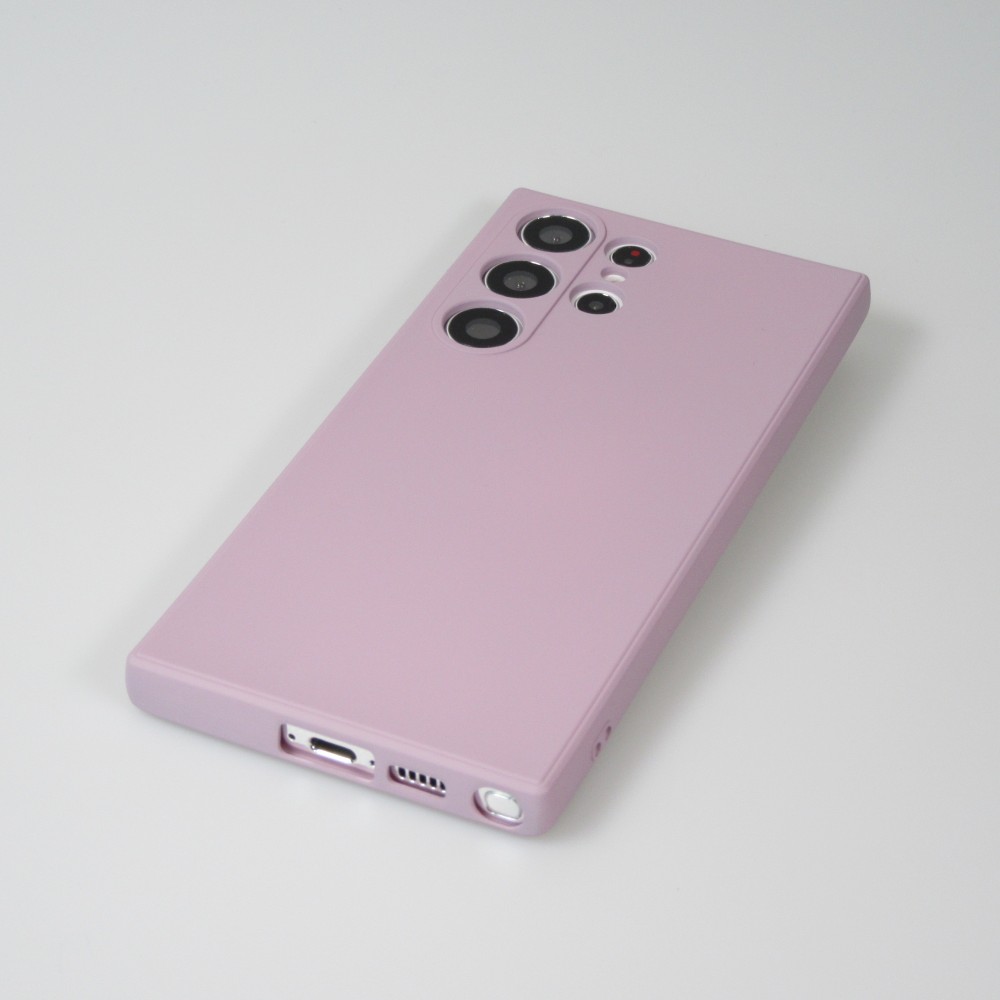 Samsung Galaxy S25 Ultra Case Hülle - Silikon soft touch - Violett