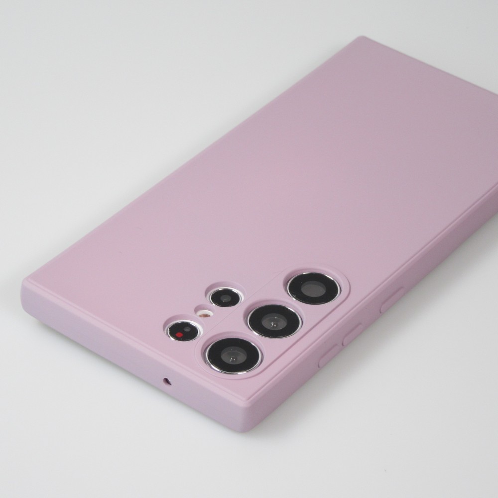Samsung Galaxy S25 Ultra Case Hülle - Silikon soft touch - Violett