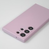 Samsung Galaxy S25 Ultra Case Hülle - Silikon soft touch - Violett