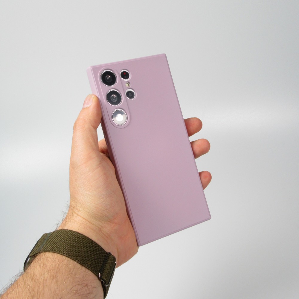 Samsung Galaxy S25 Ultra Case Hülle - Silikon soft touch - Violett
