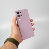 Samsung Galaxy S25 Ultra Case Hülle - Silikon soft touch - Violett