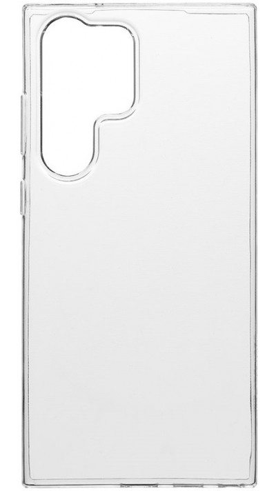 Samsung Galaxy S24 Ultra Case Hülle - Gummi Transparent Silikon Gel flexibel - Transparent