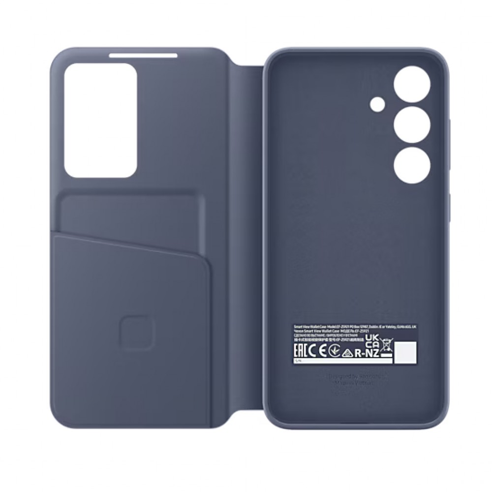 Galaxy S24+ Case Hülle - Smart View Wallet Case - Violett