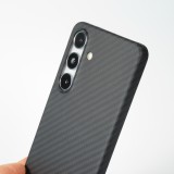 Samsung Galaxy S24 Case Hülle - Carbomile Schutzcase aus echtem Aramid Carbonfaser - Schwarz
