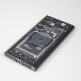 Samsung Galaxy S24+ Case Hülle - Gummi Silikon Machine Armor Galaxy Edition ZeroOne - Schwarz