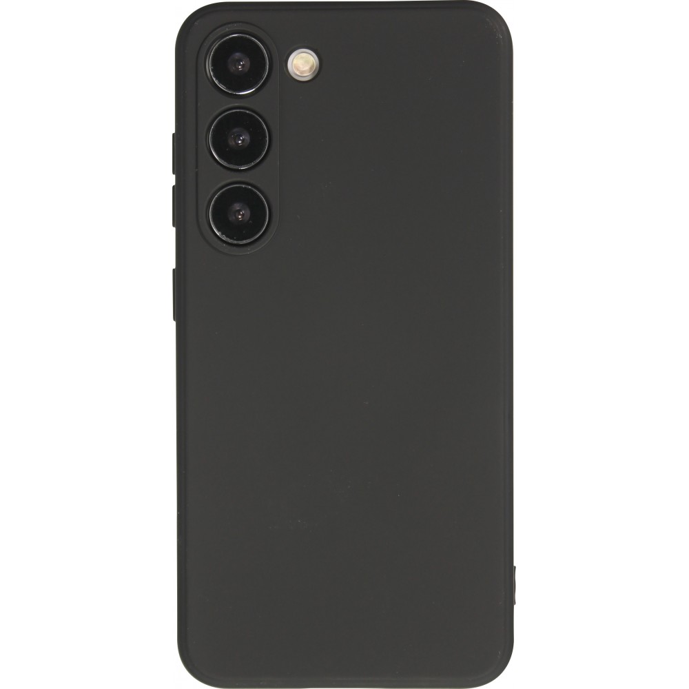 Samsung Galaxy S25+ Case Hülle - Silikon soft touch - Schwarz