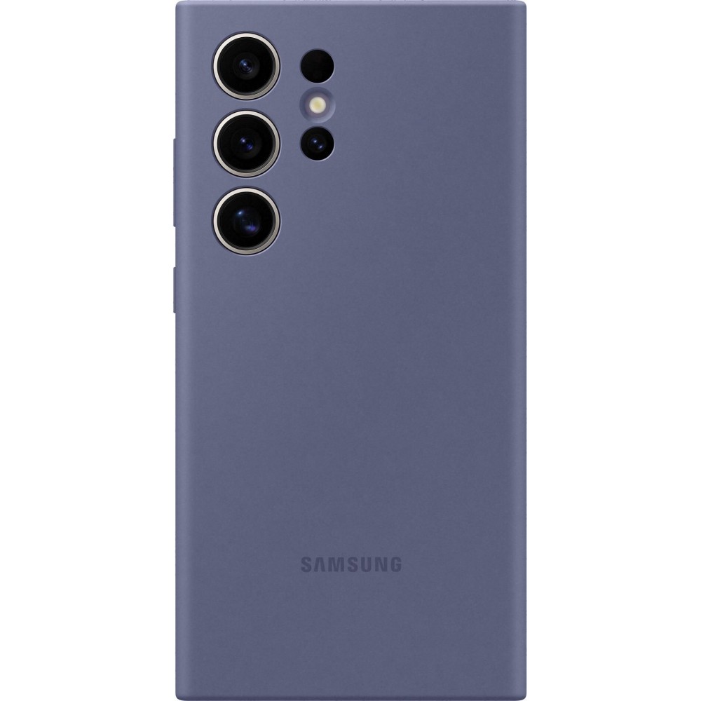 Galaxy S24 Ultra Case Hülle - Samsung offizielle Silikon Soft-Touch - Violett