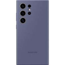 Galaxy S24 Ultra Case Hülle - Samsung offizielle Silikon Soft-Touch - Violett