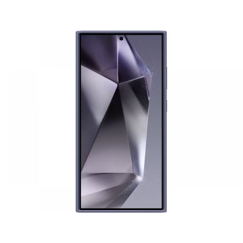 Galaxy S24 Ultra Case Hülle - Samsung offizielle Silikon Soft-Touch - Violett