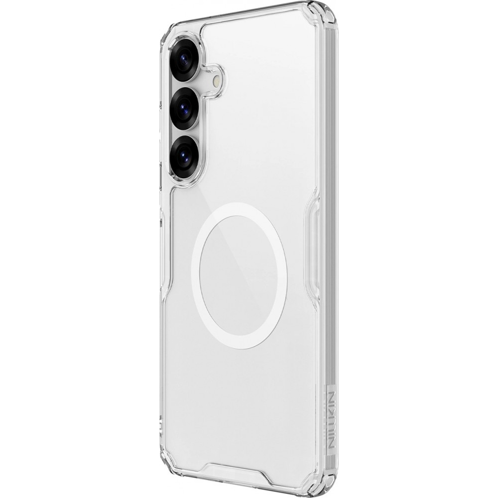 Galaxy S25 Case Hülle - Nillkin Nature TPU Pro mit MagSafe - Transparent