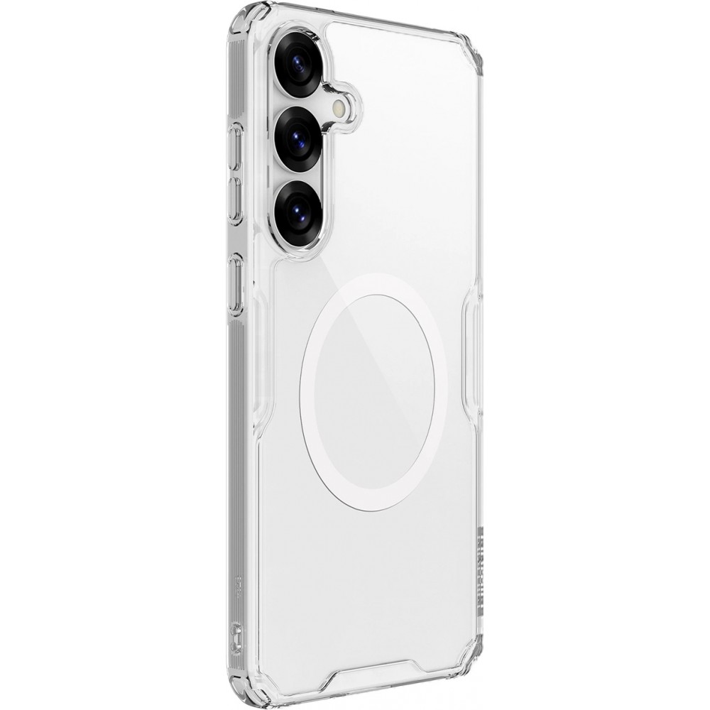 Galaxy S25 Case Hülle - Nillkin Nature TPU Pro mit MagSafe - Transparent